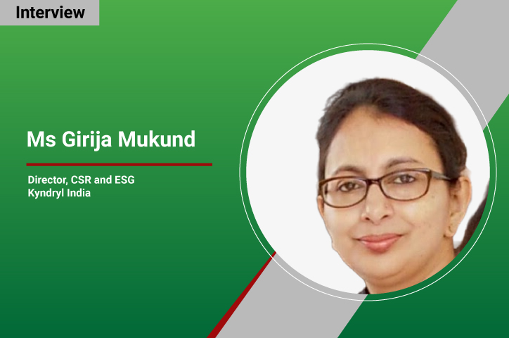 “We are leveraging our offerings to help customers reduce carbon emissions from their IT estates and business operations”: Girija Mukund, Director, CSR and ESG, Kyndryl India